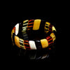 jewelry Genuine Natural Baltic Amber Honey Wax Cobalt Cooper Multi Bracelet Hand Row Russia Style
