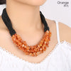 jewelry Multicolor optional gravel necklace for women creative shell crystal necklaces outdoor ethnic jewelry