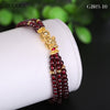 jewelry Multiple styles Exquisite garnet bracelet for women Three chain combination garnet jewelry of bracelets