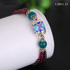 jewelry Multiple styles Exquisite garnet bracelet for women Three chain combination garnet jewelry of bracelets