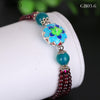 jewelry Multiple styles Exquisite garnet bracelet for women Three chain combination garnet jewelry of bracelets