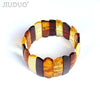 natural clear imported Baltic amber amber beeswax flower Pero blood Perkin authentic luxury bracelet