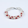 J Edison shaped baroque pearl bracelet wrinkled skin strong light mixed color large grain 7mm European style female