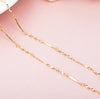 JOVO Trendy Classic women Twisted chain necklace sterling s925 silver Batch angle Fine Jewelry lady chain female gift
