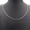 925 Sterling Silver Link Chains Necklaces Fit For Pendant Charm For Women Men Luxury S925 Jewelry Gift 40cm 45cm