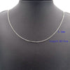 925 sterling silver chain Lobster Clasp Cable Link Necklaces Fashion Chain Necklaces Length 40cm 45cm 55cm
