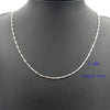 Silver 925 Jewelry Men Women Jewelry Accessories S925 Sterling Silver 40cm 45cm Diy Clavicle Chain Colar Feminino