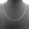 Silver 925 Jewelry Men Women Jewelry Accessories S925 Sterling Silver 40cm 45cm Diy Clavicle Chain Colar Feminino