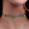 JUCHAO Collares Vintage Stretch Tattoo Choker Necklaces For Women Girl Charm Gothic Crystal Necklace Female Wedding Gift