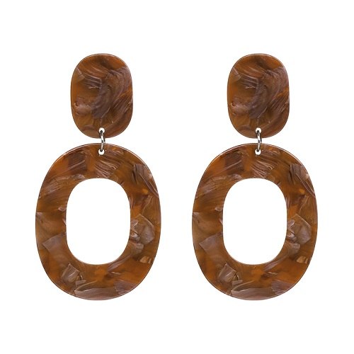 5 colors   2020 Bijoux resin Earrings statement drop Earrings Wholesales Women Jewelry earring
