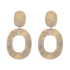 5 colors   2020 Bijoux resin Earrings statement drop Earrings Wholesales Women Jewelry earring