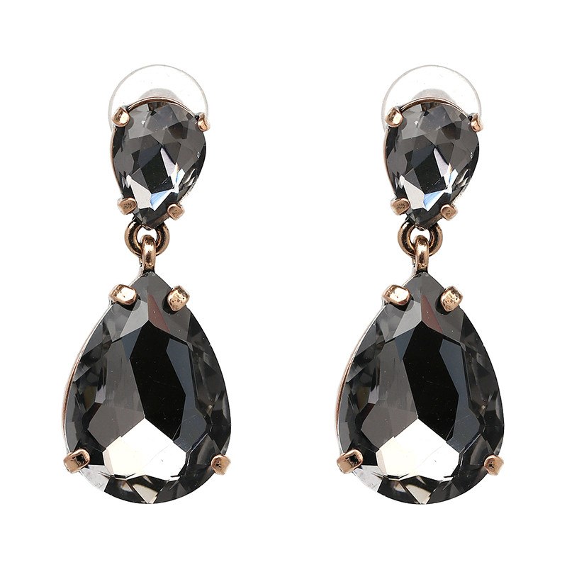 Crystal Dangle Earrings Classic Trendy Water drop Earrings brincos Fashion Statement Jewelry pendientes