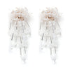 Elegant Bohemian Style Long Drop Earrings For Girls Crystal Fringed Statement Jewelry Wholesale Brincos