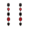 Fashion Crystal Drop Dangle Earrings For Women Charm Luxury Statement Jewelry Long Tassel Earrings pendientes