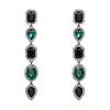 Fashion Crystal Drop Dangle Earrings For Women Charm Luxury Statement Jewelry Long Tassel Earrings pendientes