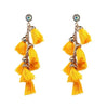 Jewelry & Accessories jewelry earrings fashion women statement tassel Earrings for women drop pom pom Fringing earrings