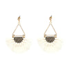13 Colors 2020 New Fashion Fringing Earrings Statement Jewelry Tassel Long Earring For Women Wedding Dangle Drop Earrings