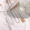 JUST FEEL Bohemia Multi-layer Dragon Pendant Necklace for Women Transparent Irregular Crystal Stone Choker Necklace Jewelry