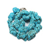 20x25-25x30mm Baroque Blue Simulated Turquoise Necklace
