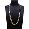 Baroque Pearl Necklace 10.5-15.5mm Multicolor Pearl Necklace Long