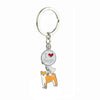Jack Russell Terrier Keychain For Women Men Bulldog Shepherd Dog Pendant Key Ring Pet Jewerly Friends Christmas Gift llavero