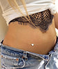 Janeman 2022 DIY summer sexy hip waist chain round beads waist chain beach chain