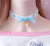 Japan velvet  flower pendant Choker Harajuku Cute Lolita Ribbon Chain Cosplay Women Necklace B589