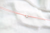 Japanese Korea Style Pink Peach Heart Short Choker Clavicle Necklaces Pearl Bowknot Cute Lace Pendant For Girl Kawai Jewelry