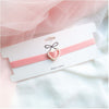 Japanese Kpop 2021 Spring Pink Peach Heart Pendant Choker Short Clavicle Necklaces For Girl Cute Aesthetic Jewelry