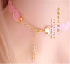 Japanese Lolita Cute Necklace Lolita cute girl heart-shaped clavicle necklace cosplay Accessories B595