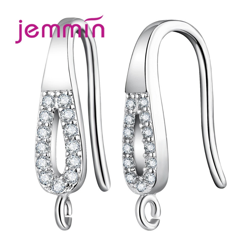 2020 Earring Accessories For Women 925 Sterling Silver Jewelry Findings Earring Components U Shape Jewelry Making