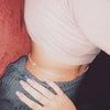 Jewdy Simple Style Rhinestone Waist Chain for Women Gilrs Summer Sexy Crystal Shiny Body Chain Accessories Jewlelry Gifts