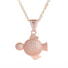 Jewelry Chocker Zircon Tortoise Charm Necklace For Women Accessories Micro Pave Animal Chain Necklace Fine Jewelry For Women