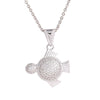 Jewelry Chocker Zircon Tortoise Charm Necklace For Women Accessories Micro Pave Animal Chain Necklace Fine Jewelry For Women
