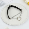 Jewelry Harajuku Choker Rock Gothic Heart Stud Collar Punk Necklace Leather Rivet Collar