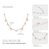 Jewelry Necklace for Women Stainless Steel Statement Necklaces 2020 Hot Sale Rose Gold Color Chain With Heart Pendants CARLIDANA