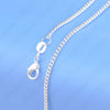 Jewelry Sample Order 20Pcs Mix 20 Styles 18" Genuine 925 Sterling Silver Link Necklace Set Chains+Lobster Clasps 925 Tag