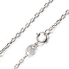 100% Genuine 925 Sterling Silver Necklaces 40-45cm Classic Basic Silver Chains Lobster Clasp Adjustable Jewelry