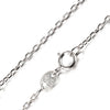 100% Genuine 925 Sterling Silver Necklaces Classic Basic Silver Chains Lobster Clasp Adjustable Fashion Jewelry