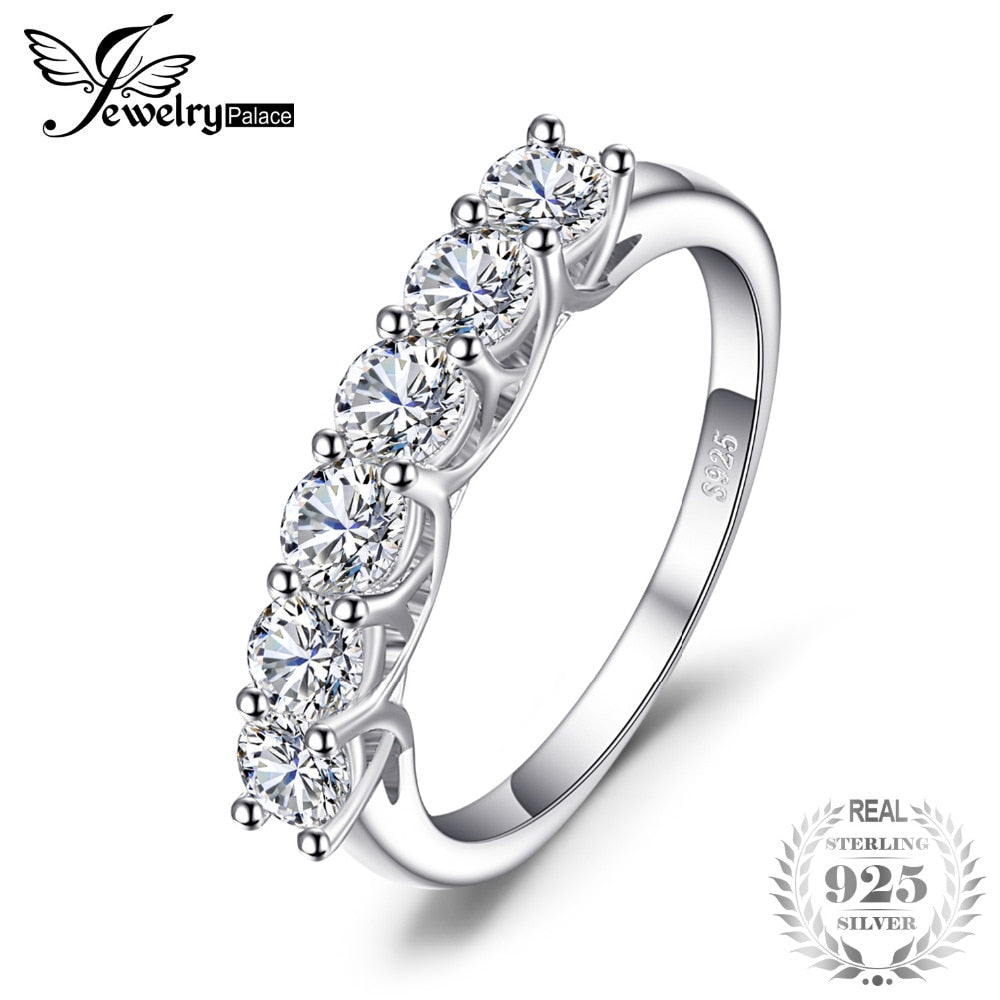 Bridal Cubic Zirconia Wedding Ring 925 Sterling Silver New Bridal Fshion Women Jewelry New Arrival Birthd Gift