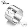 Genuine 925 Sterling Silver Anniversary Wedding Band Cross Promise Classic Ring New For Women Fine Jewelry