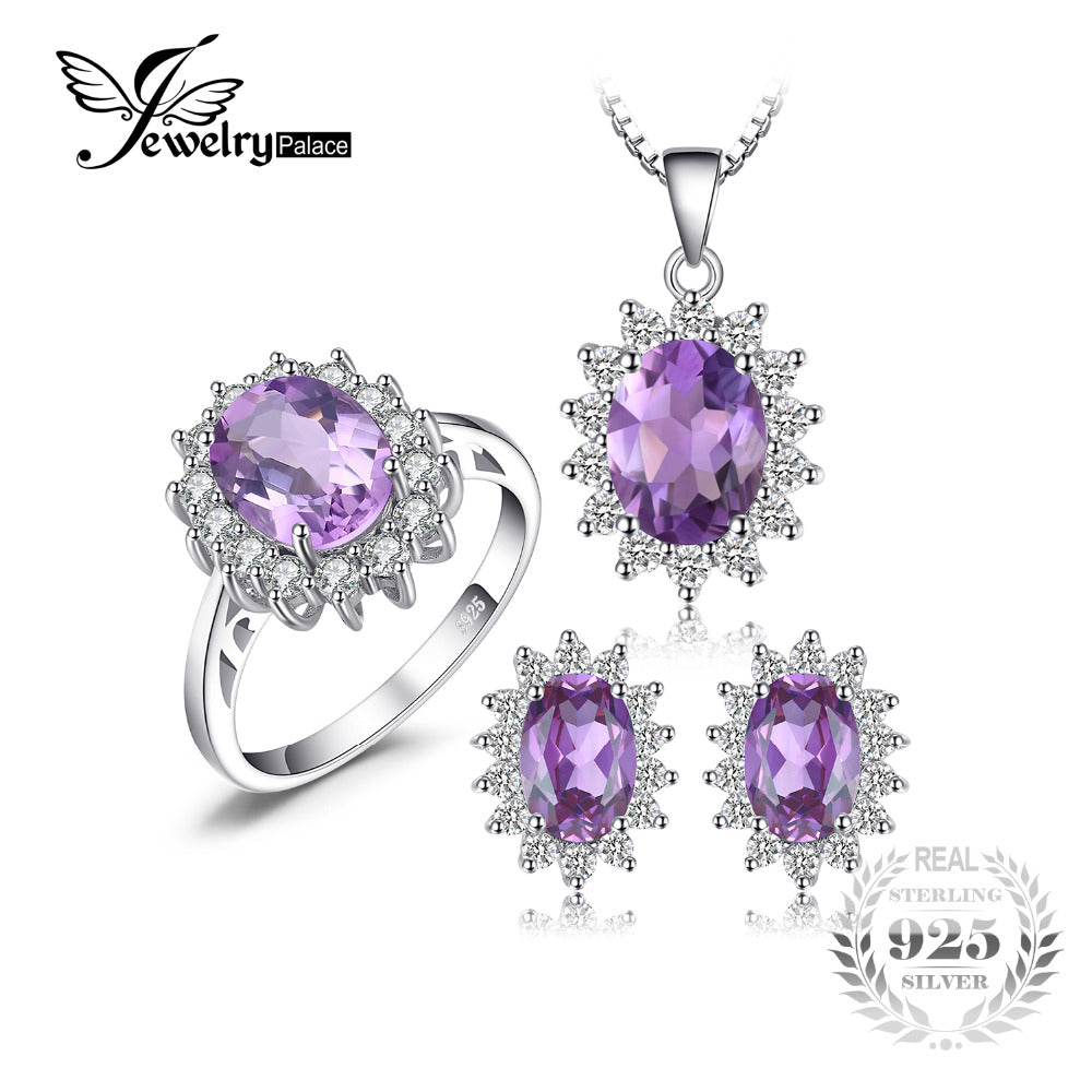 925 Sterling Silver Square Cube Necklaces & Pendants For Women Fashion Girl Prevent Allergy Sterling-silver-jewelry