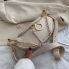 Jin Mantang Simple Small PU Leather Crossbody Bags For Women 2022 Chain Shoulder Handbags Female Travel Cross Body Bag