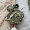Jin Mantang Simple Small PU Leather Crossbody Bags For Women 2022 Chain Shoulder Handbags Female Travel Cross Body Bag