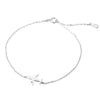 100% 925 Silver Airplane Plane Bracelet Adjustable Link Chain Bracelet Bangle for Women Girl Cute Charm Jewelry Gift