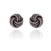 925 Silver Minimalist Wave Knot Earrings Fashion Jewelry Women Accessoires Beautiful Stud Earrings Wedding Gifts