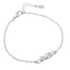 Cute Cat Adjustable Charm Bracelet 100% 925 Sterling Silver Cartoon Animal Bangle Bracelets for Women Jewelry Gift