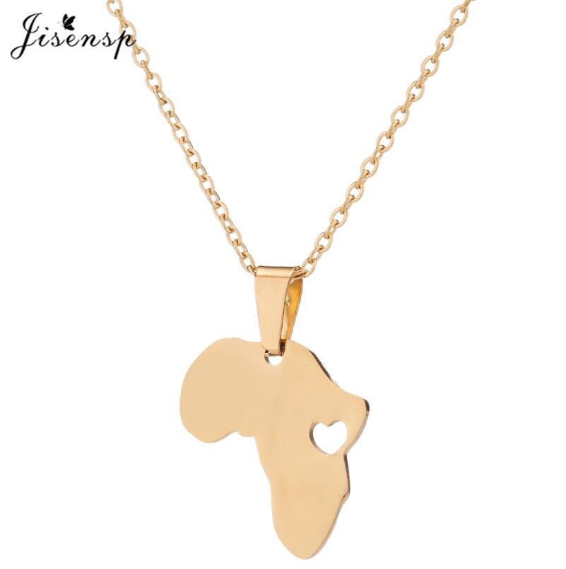 Jisensp Vintage Albania Eagle Pendant Necklaces for Men Women Ethnic Jewelry Double Headed Eagle Stainless Steel Necklaces 2021