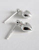 Authentic 925 Sterling Silver Heart Stud Earrings For Women Silver Jewelry Brincos Hearts Shape Earring Fine Jewelry