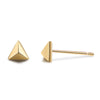 New Fashion Mini Earrings 925 Sterling Silver Stud Earring Triangle Piercing Earring Jewelry bijoux en argent 925 Women